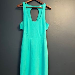Silence + Noise women’s teal mini dress